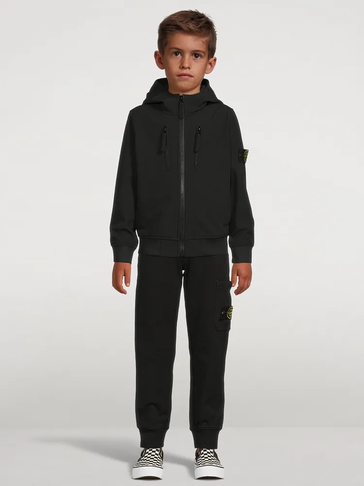 Soft Shell-R E.Dye Tech Jacket With Hood