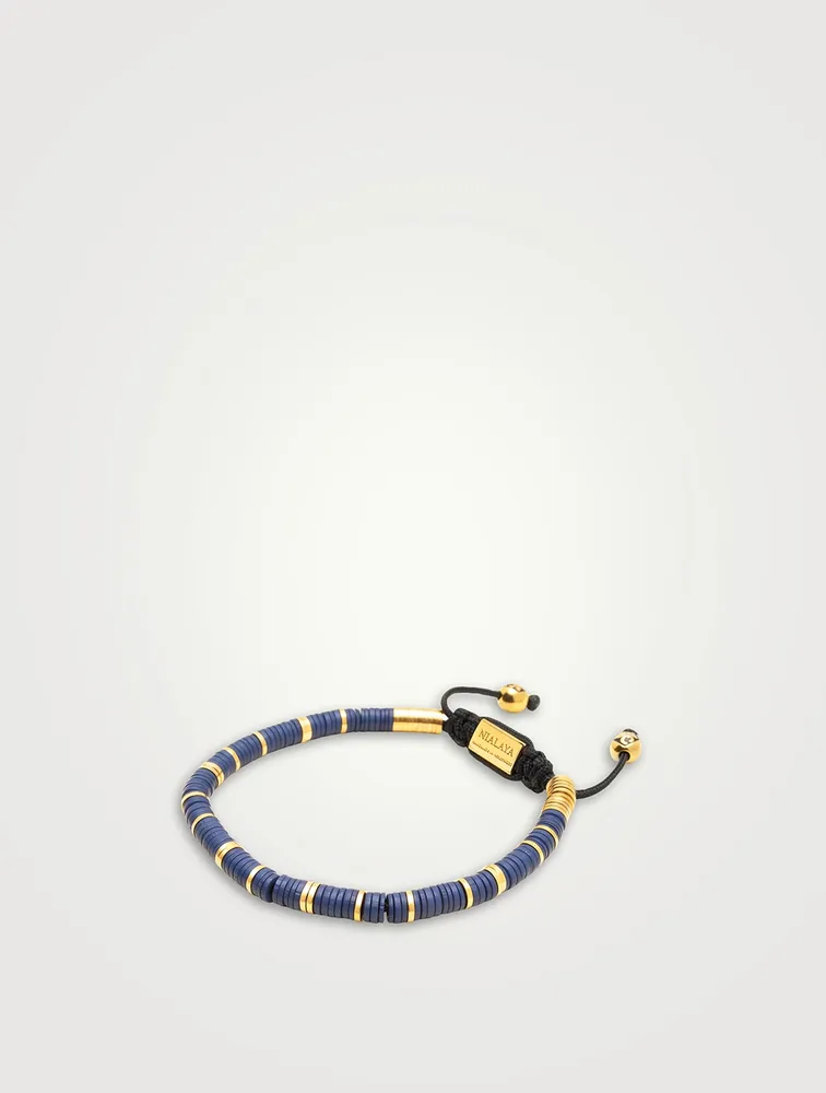Disc Beaded Bracelet