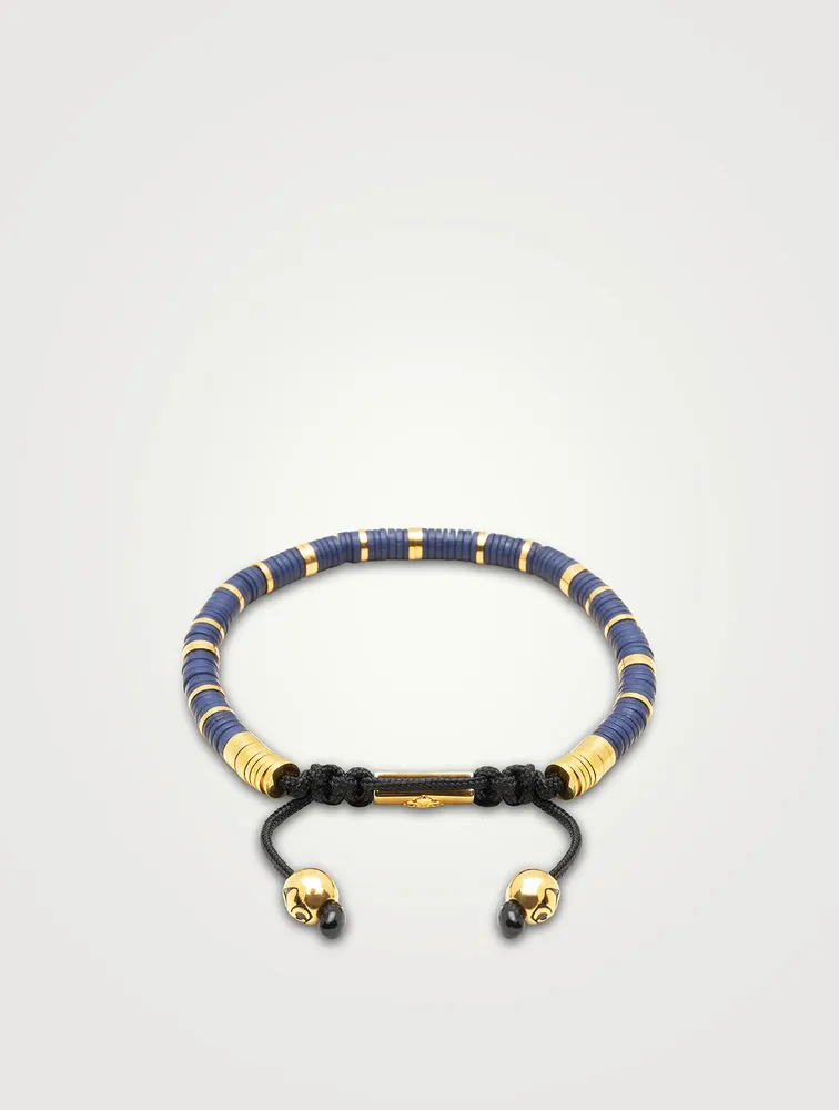 Disc Beaded Bracelet