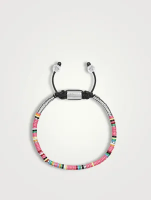 Mini Disc Beaded Bracelet