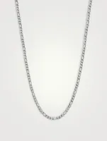 Stainless Steel Figaro Chain Necklace