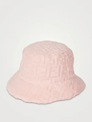 FF Monogram French Terry Bucket Hat