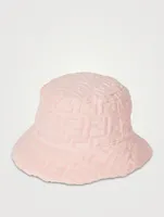 FF Monogram French Terry Bucket Hat