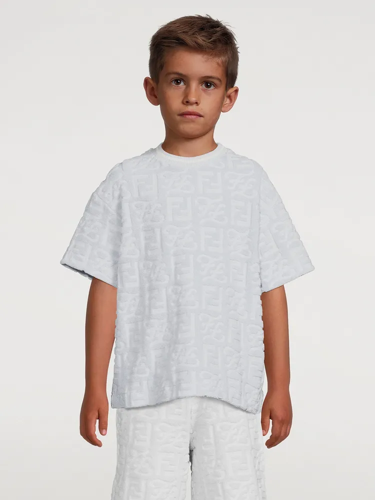 Kids Cotton Stretch Terry T-Shirt