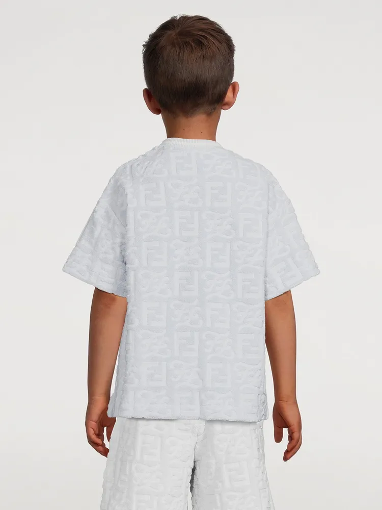 Kids Cotton Stretch Terry T-Shirt