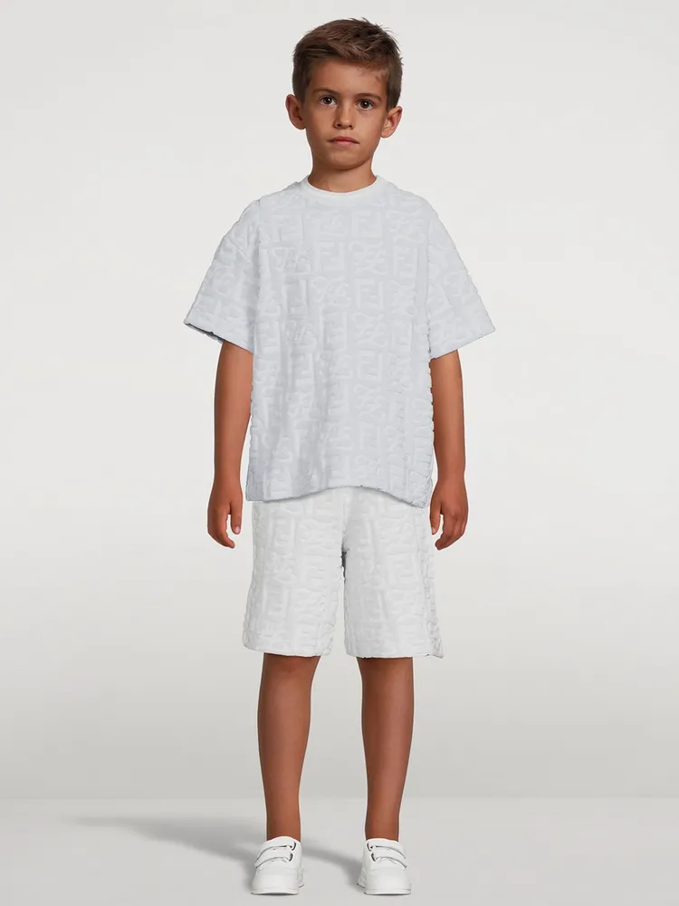 Kids Cotton Stretch Terry T-Shirt