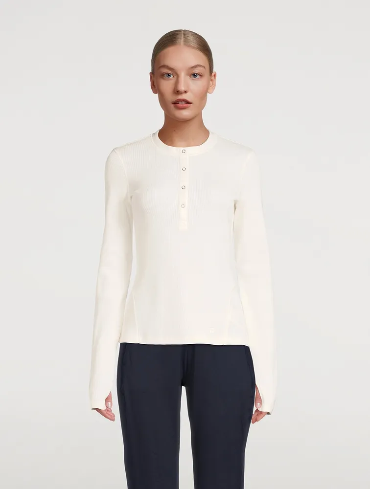 Laid Back Long-Sleeve Top