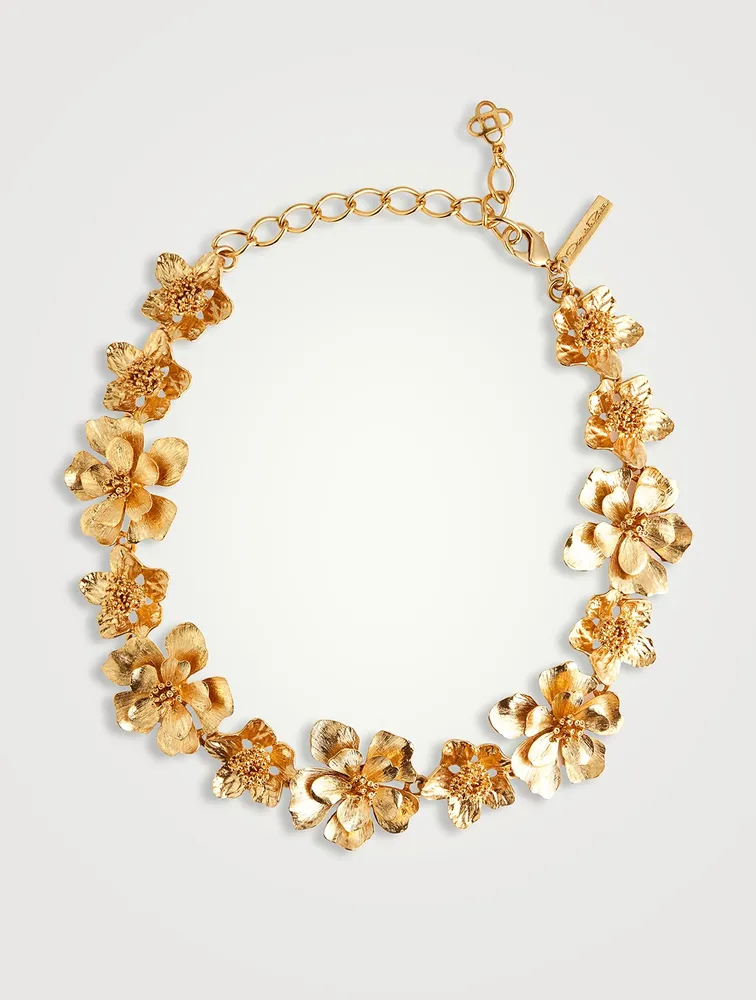 Flower Statement Necklace