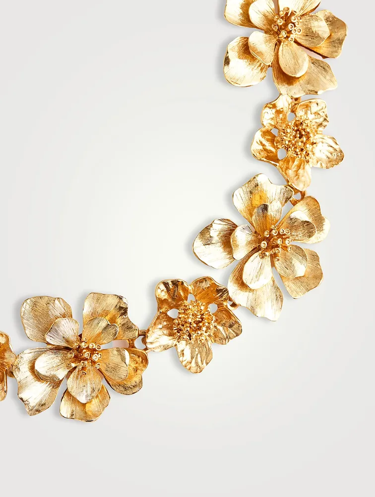 Flower Statement Necklace