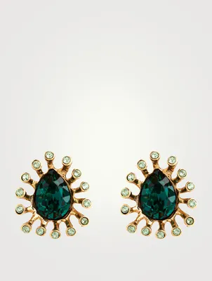 Urchin Crystal Earrings