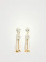 Beaded Tassel Earrings