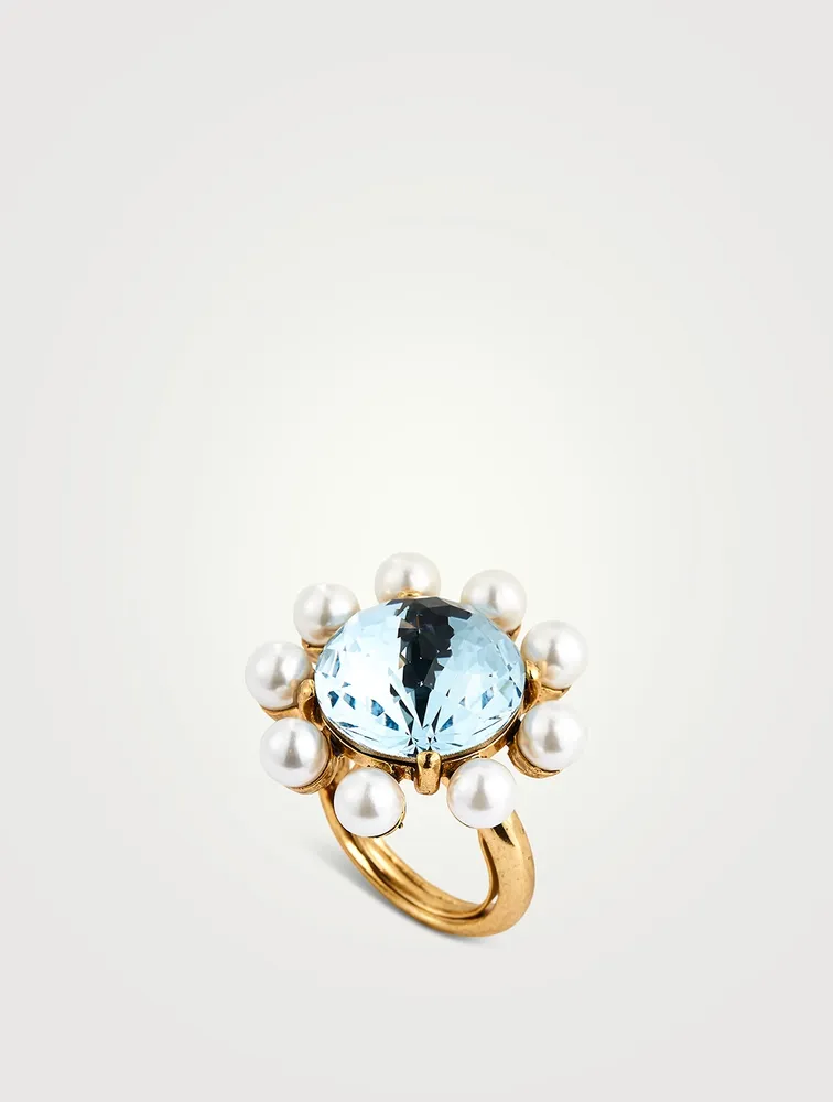 Crystal Dome Ring