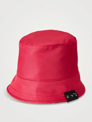 Reversible Monogram Bucket Hat