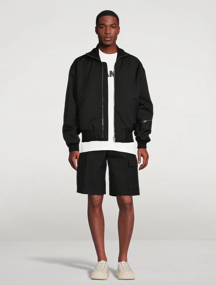 Zip Blouson Jacket