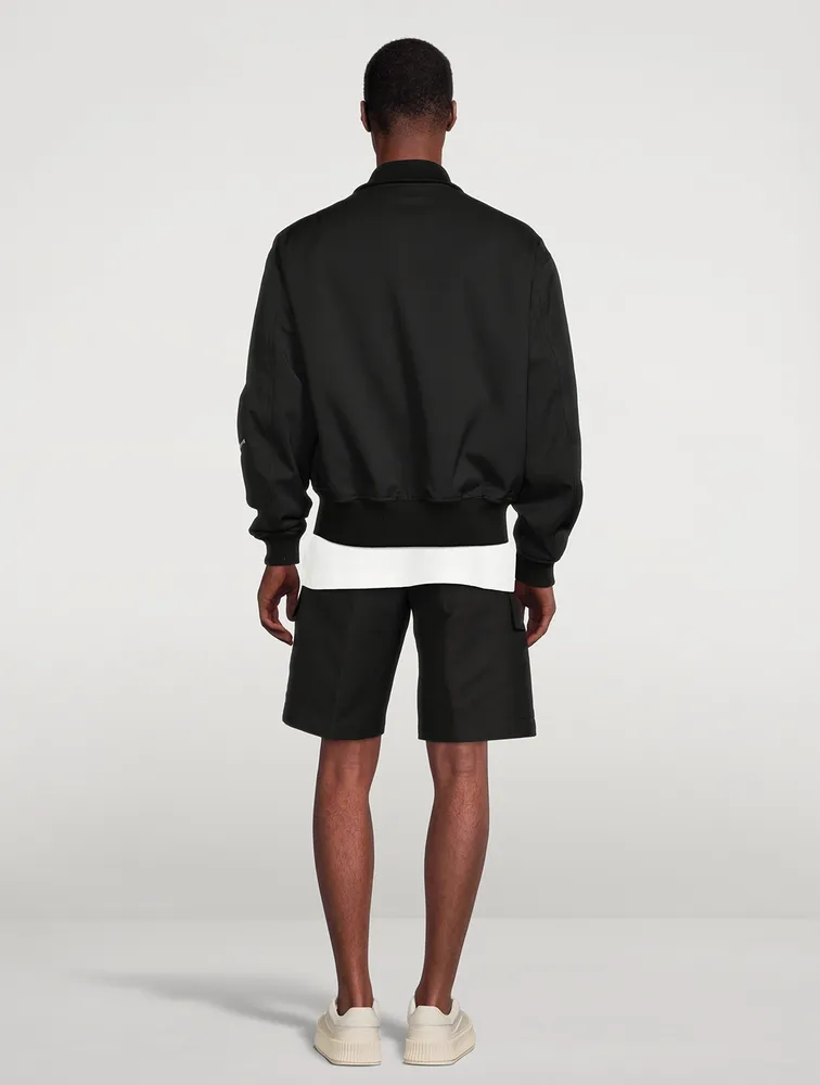 Zip Blouson Jacket