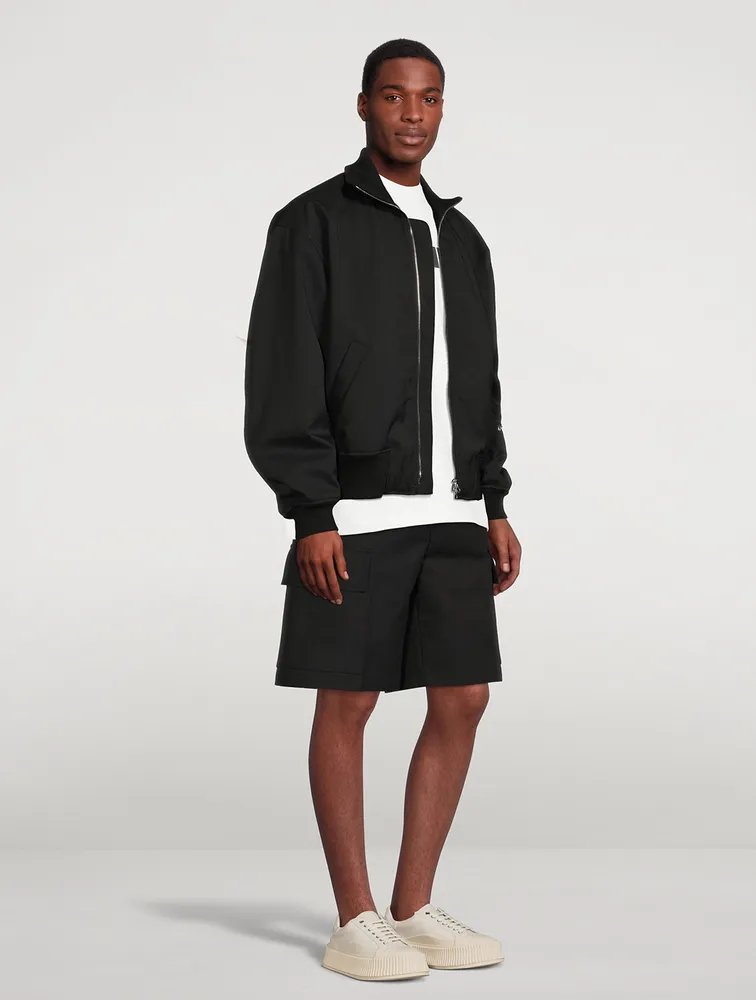 Zip Blouson Jacket
