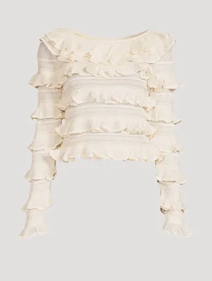 Dancer Frill Top