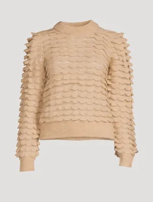 Dancer Frill Sweater