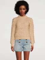 Dancer Frill Sweater