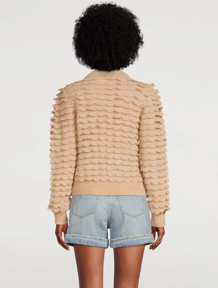 Dancer Frill Sweater