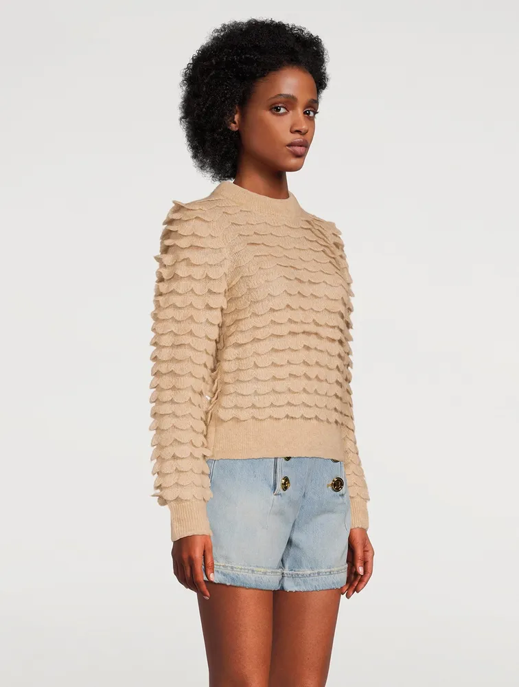 Dancer Frill Sweater