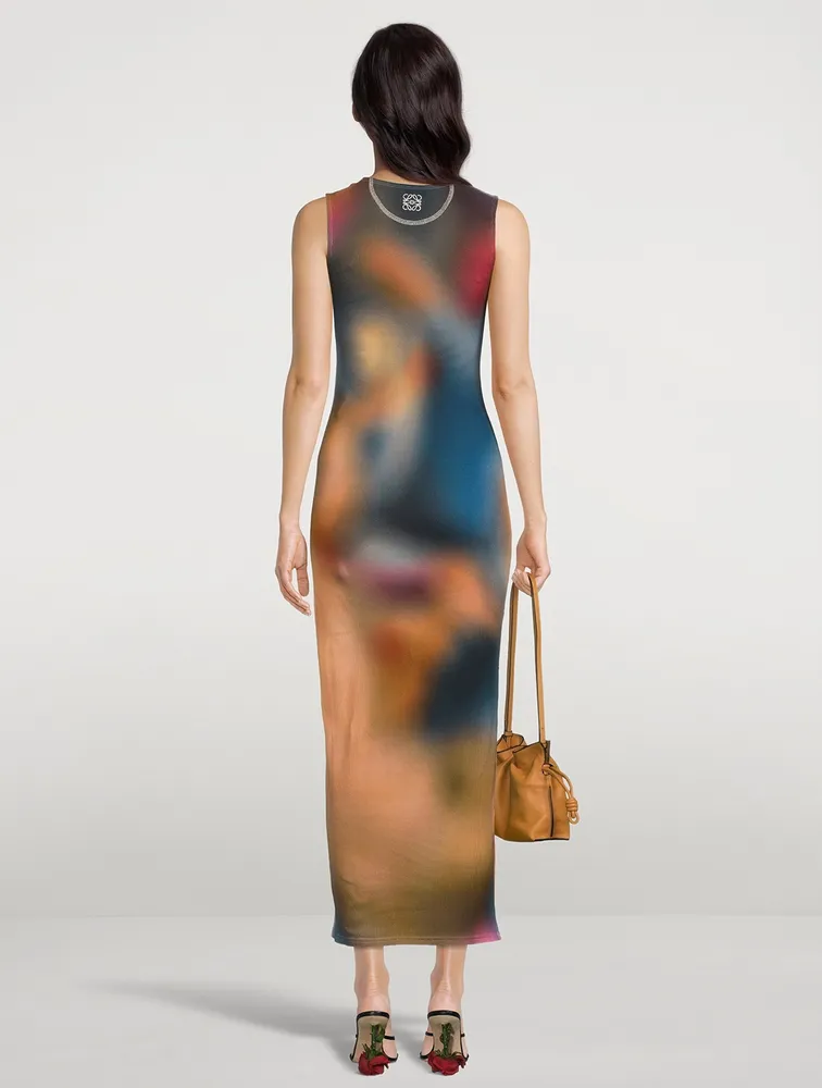 Maxi Dress Tie-Dye Print