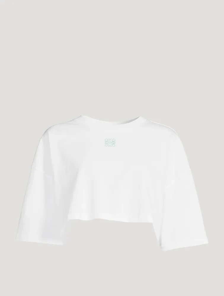 Anagram Cropped T-Shirt