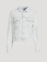 Diagonal Denim Jacket
