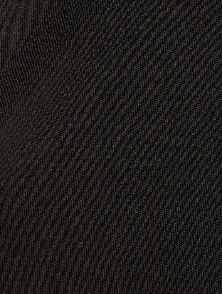 Slope Shoulder Zip-Front Top