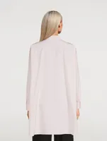 Cotton Poplin A-Line Shirt