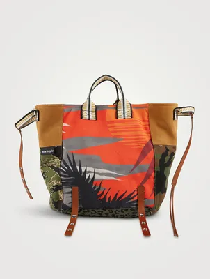 Mixed Deconstructed Shopper Bag