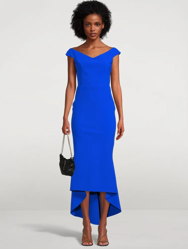 Arilda Off-The-Shoulder Midi Dress