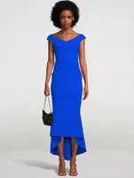 Arilda Off-The-Shoulder Midi Dress