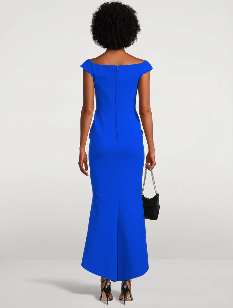 Arilda Off-The-Shoulder Midi Dress