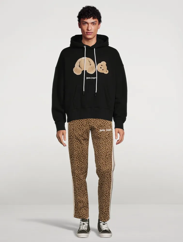 Leopard Jacquard Track Pants