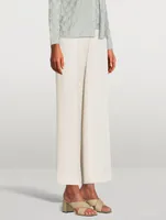 Flair Wool Crepe Trousers