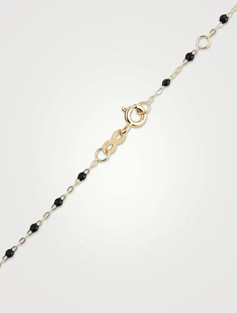 Classic Gigi Resin & 18K Gold Chain Necklace