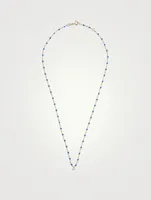 Classic Gigi Supreme Resin & 18K Gold Diamond Chain Necklace
