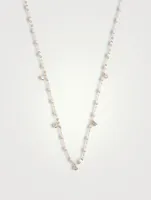 Classic Gigi Supreme Resin & 18K Gold Chain Necklace With Diamonds
