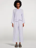 Linen Pocket Pajama Set