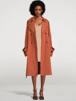 Cotton Trench Coat