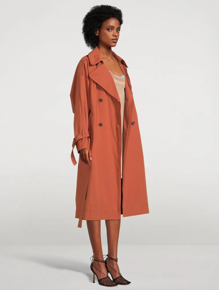 Cotton Trench Coat