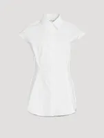 Cotton Poplin Sleeveless Shirt