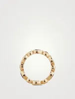 Classique Linéa 14K Gold Eternity Ring With Multicolour Stones