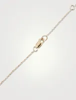 Classique 14k Gold Linéa Micro Bar Necklace With Tourmaline, Peridot, Amethyst And Topaz