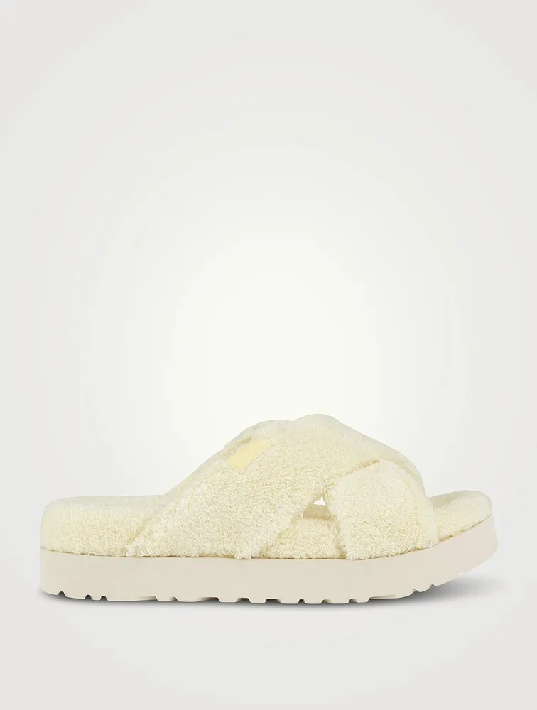 Fuzz Sugar Terry Slide Sandals