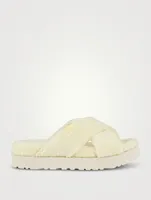 Fuzz Sugar Terry Slide Sandals