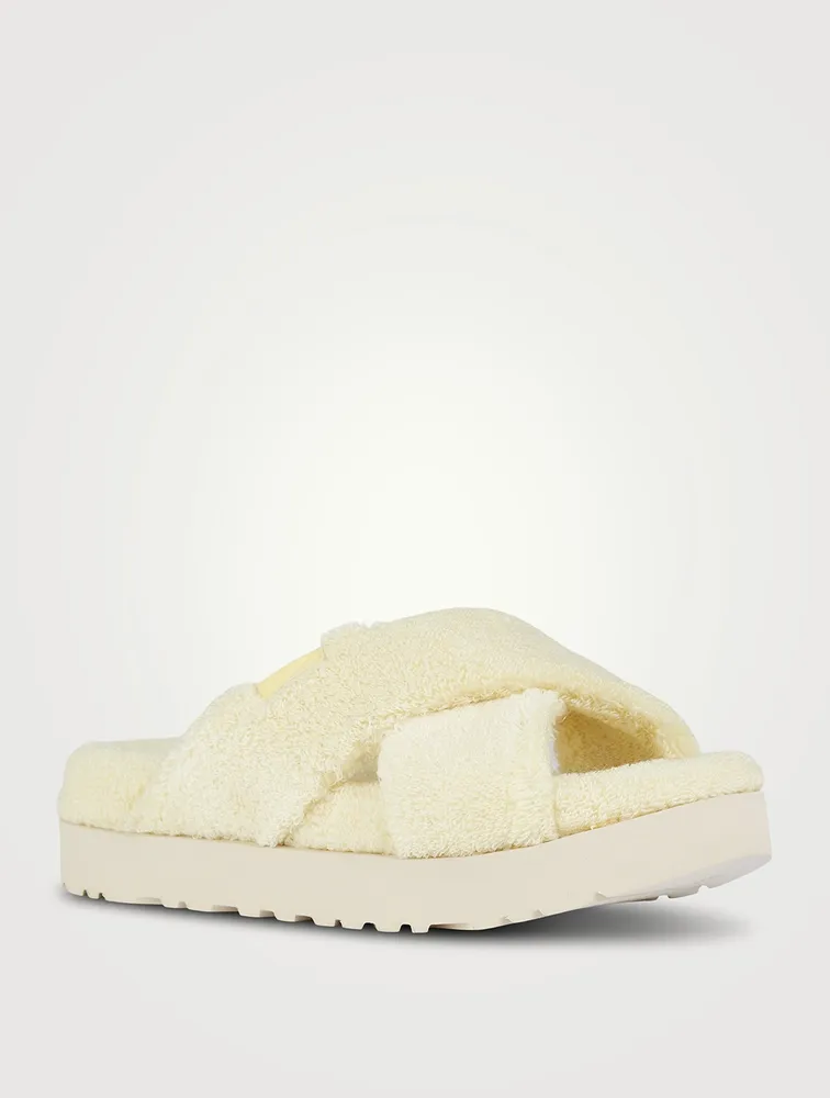 Fuzz Sugar Terry Slide Sandals