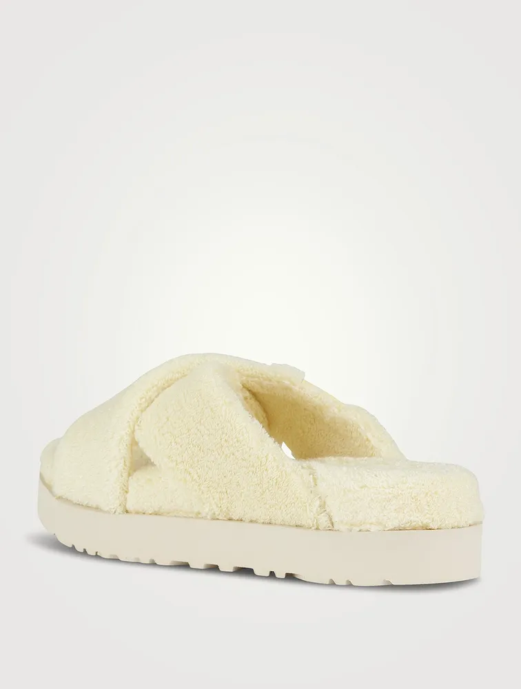 Fuzz Sugar Terry Slide Sandals