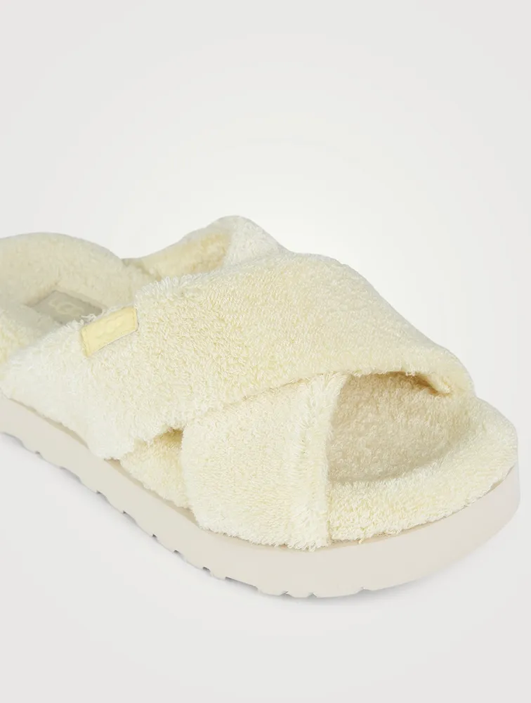 Fuzz Sugar Terry Slide Sandals